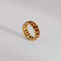 ANEL NUANCES MARROM DOURADO