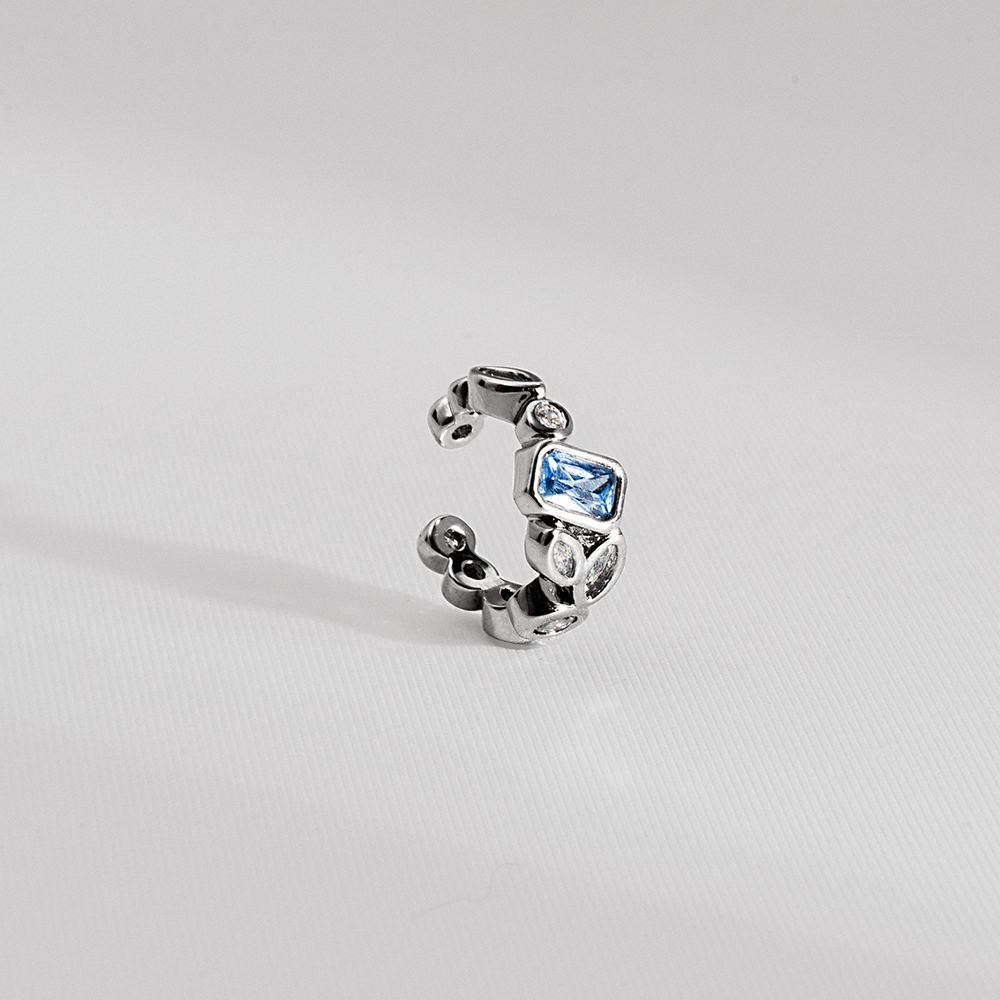 PIERCING NUANCES AZUL PRATEADO