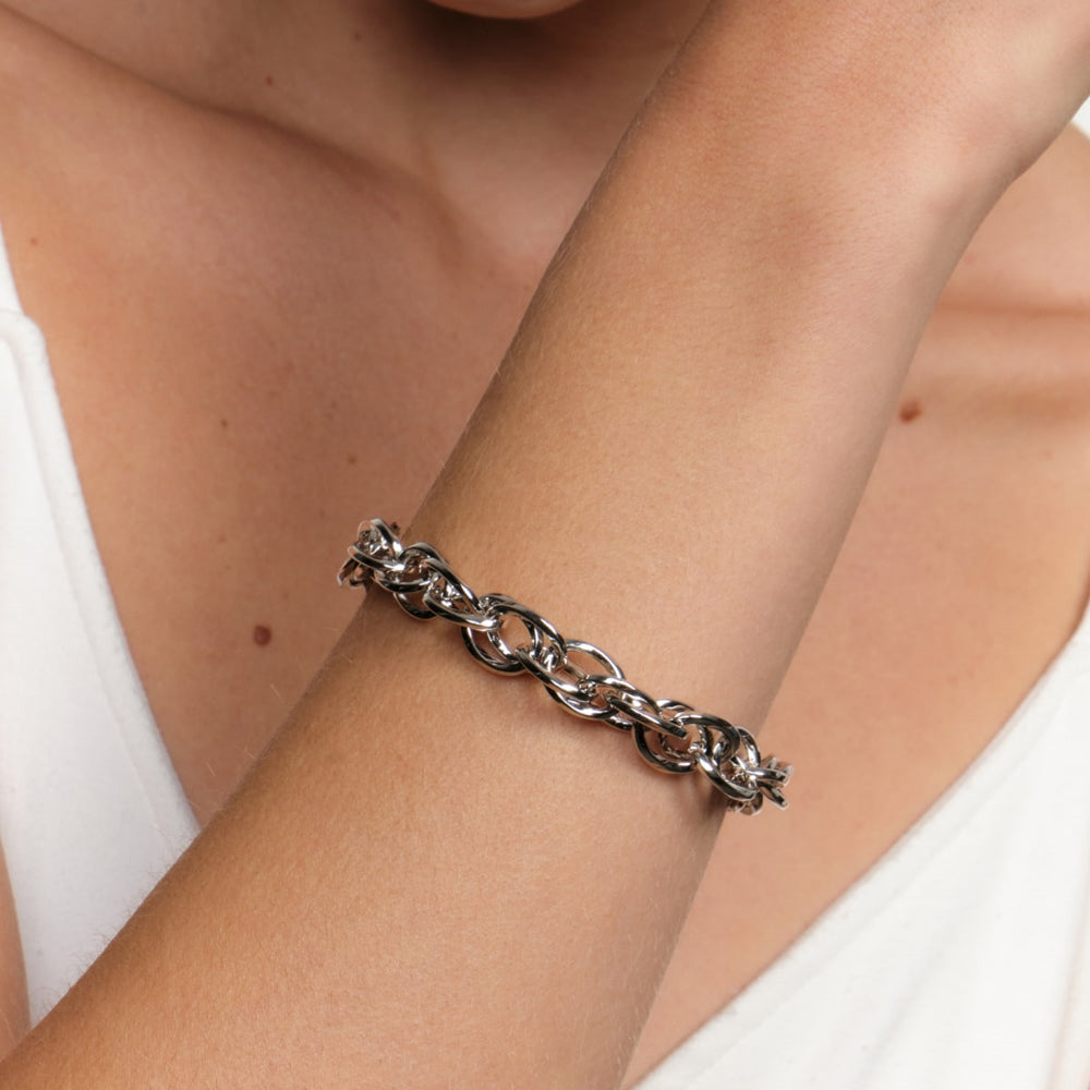 PULSEIRA CORRENTE CLARA PRATEADO