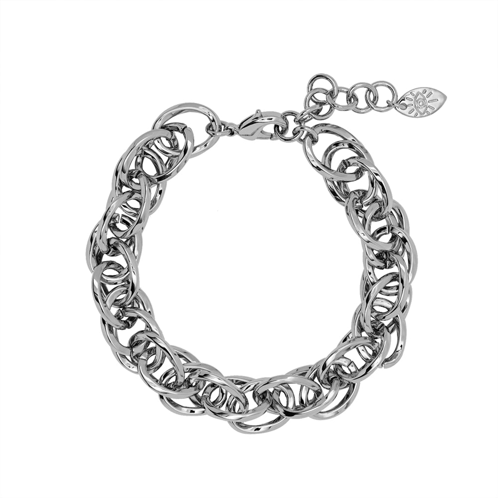 PULSEIRA CORRENTE CLARA PRATEADO