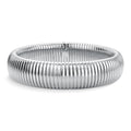 PULSEIRA  BOLD SNAKE 16MM PRATEADO