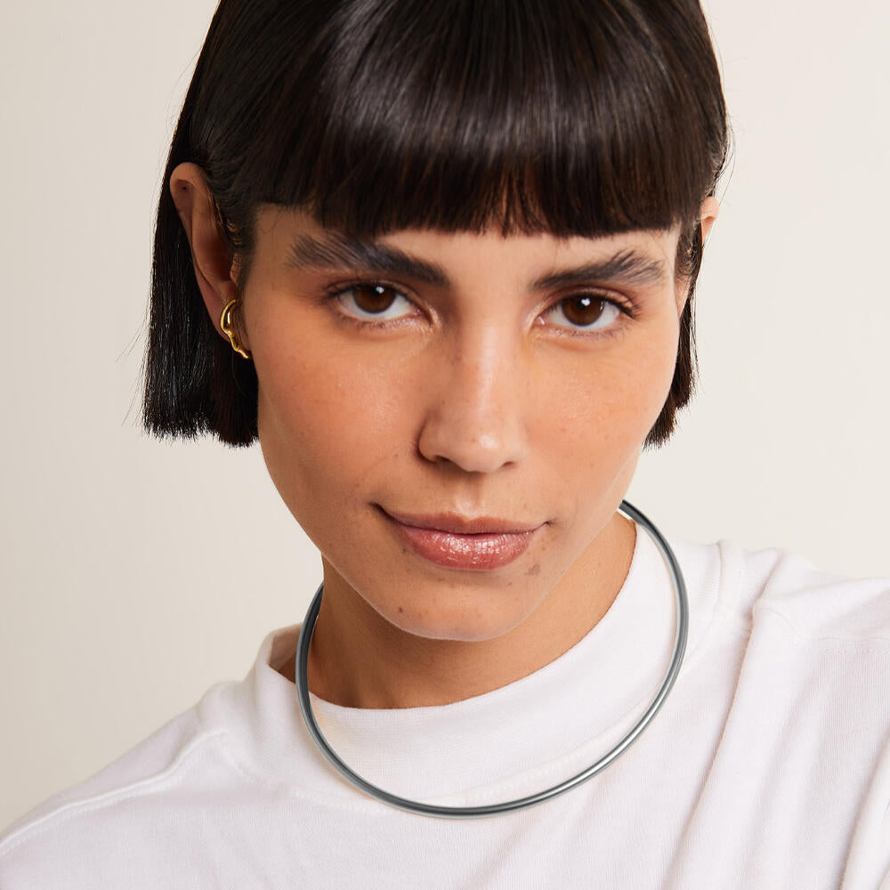 CHOKER ELOS STELLA PRATEADO