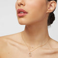 COLAR LETRAS ZIRCONIAS CRAVEJADAS DOURADO LETRA Z