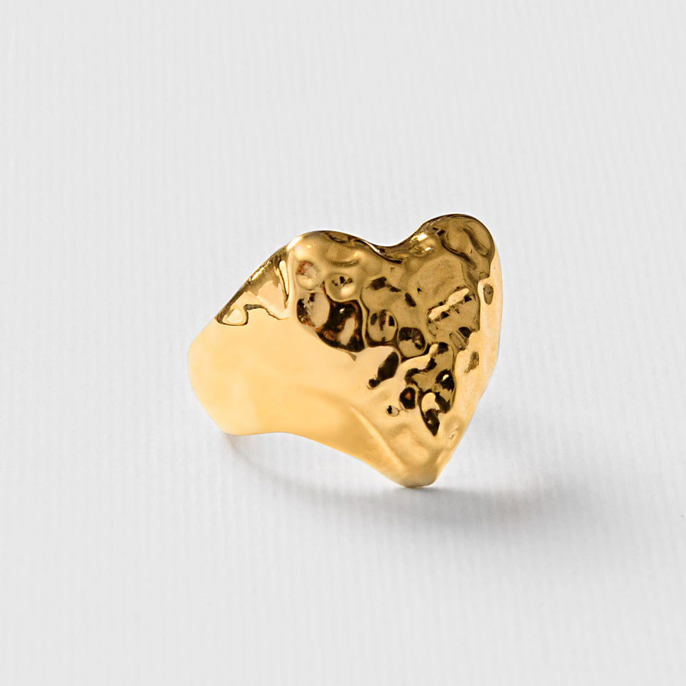 ANEL AMOR AFETO DOURADO