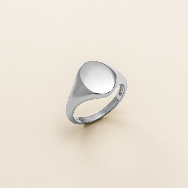 ANEL MOMENTOS OVAL PERSONALIZÁVEL PRATA 925 PRATEADO