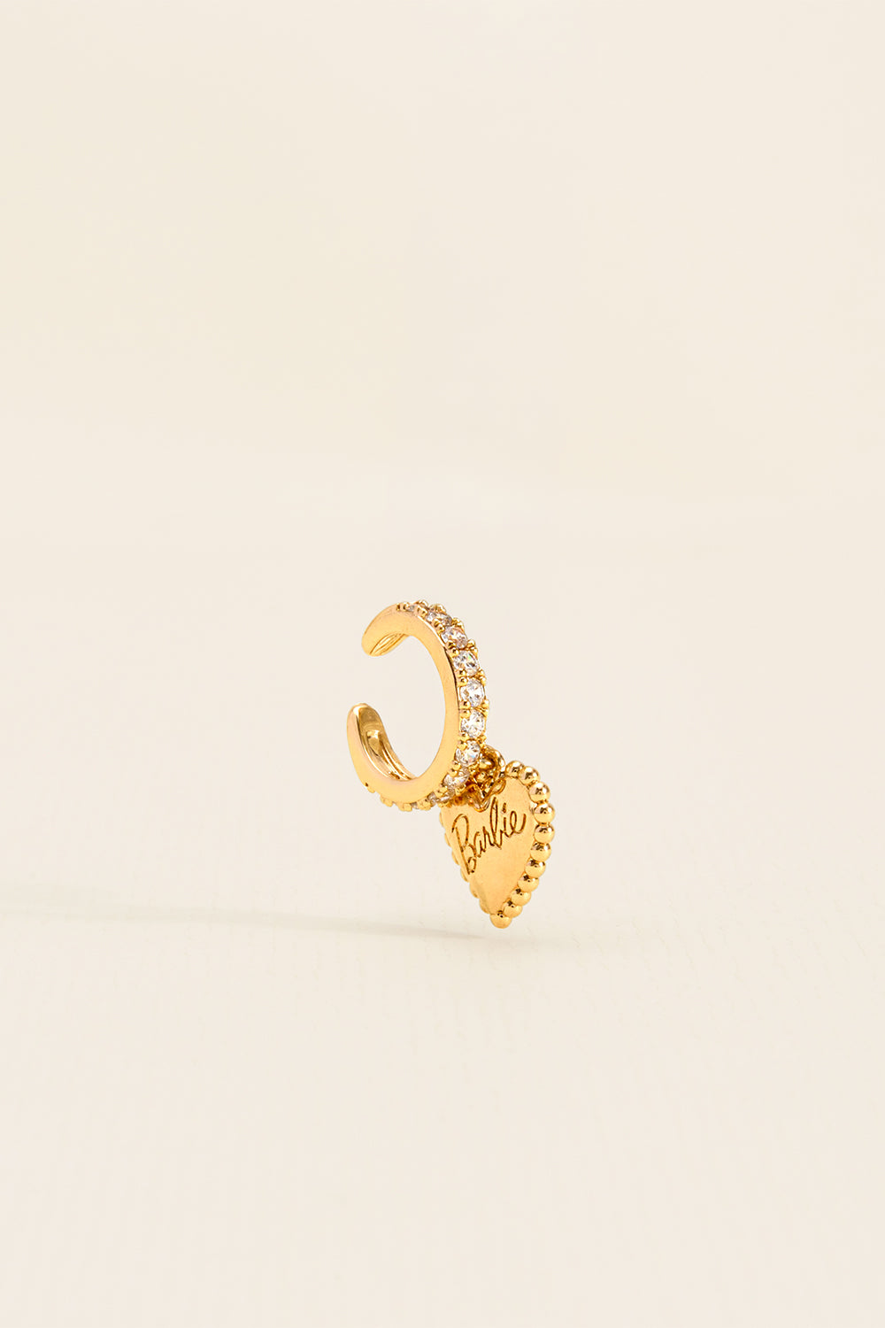 PIERCING CORAÇÃO BARBIE DOURADO