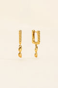 BRINCO MINI ARGOLA ÓCULOS BARBIE DOURADO