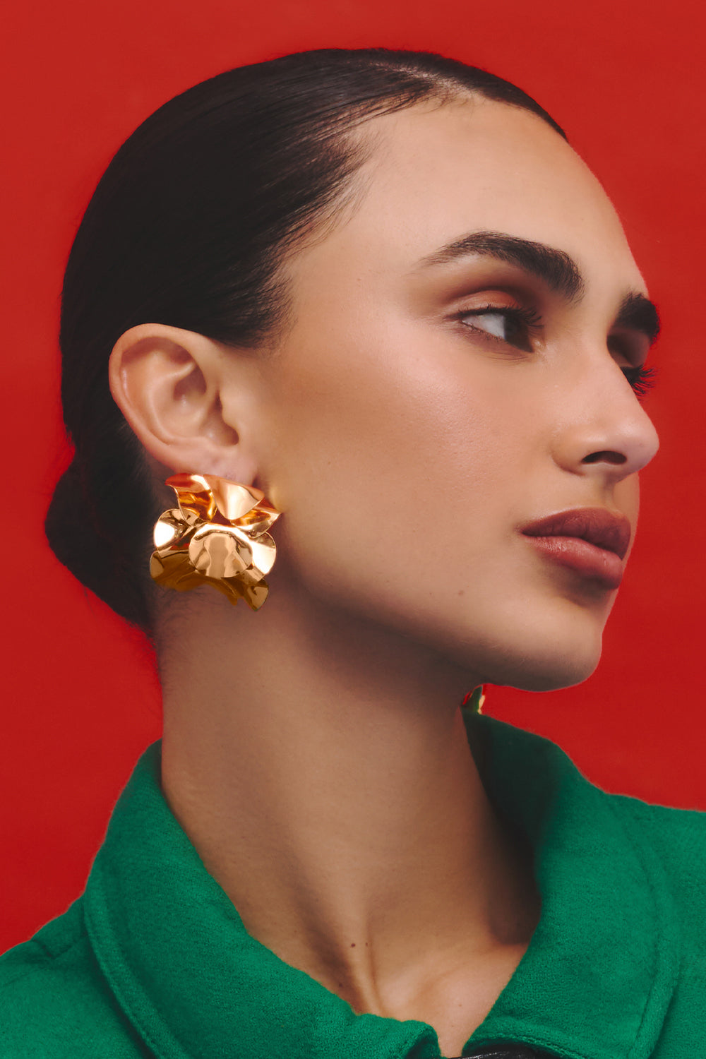 BRINCO BOLD CAMADAS DOURADO