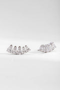 BR BRINCO EARCUFF PRATA 925 TRANSPARENTE