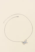 COLAR LACO ZIRCONIA 45CM+5 PRATA 925 PRATEADO