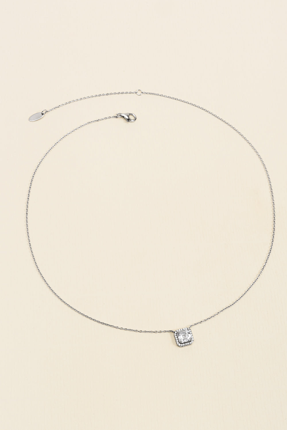 CL COLAR PONTO DE LUZ PRINCESS PRATA 925 PRATEADO