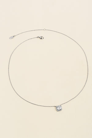 CL COLAR PONTO DE LUZ PRINCESS PRATA 925 PRATEADO