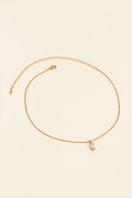 COLAR SOLITÁRIO GLOW MARQUISE DOURADO