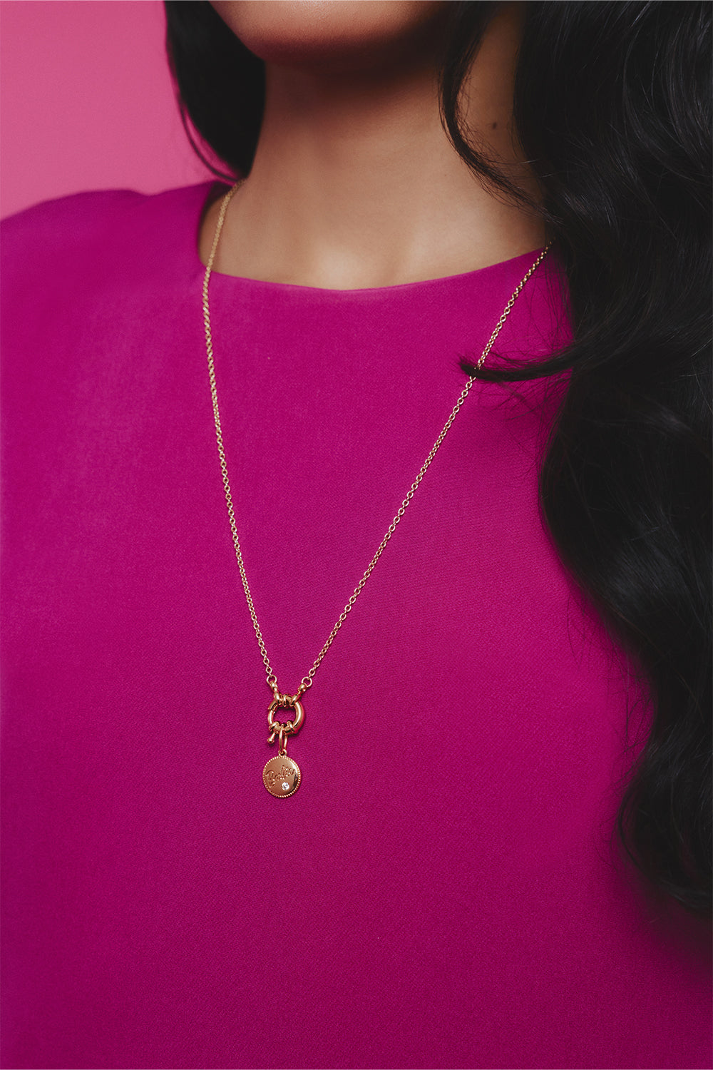 PG PINGENTE COM ZIRCONIA BARBIE DOURADO