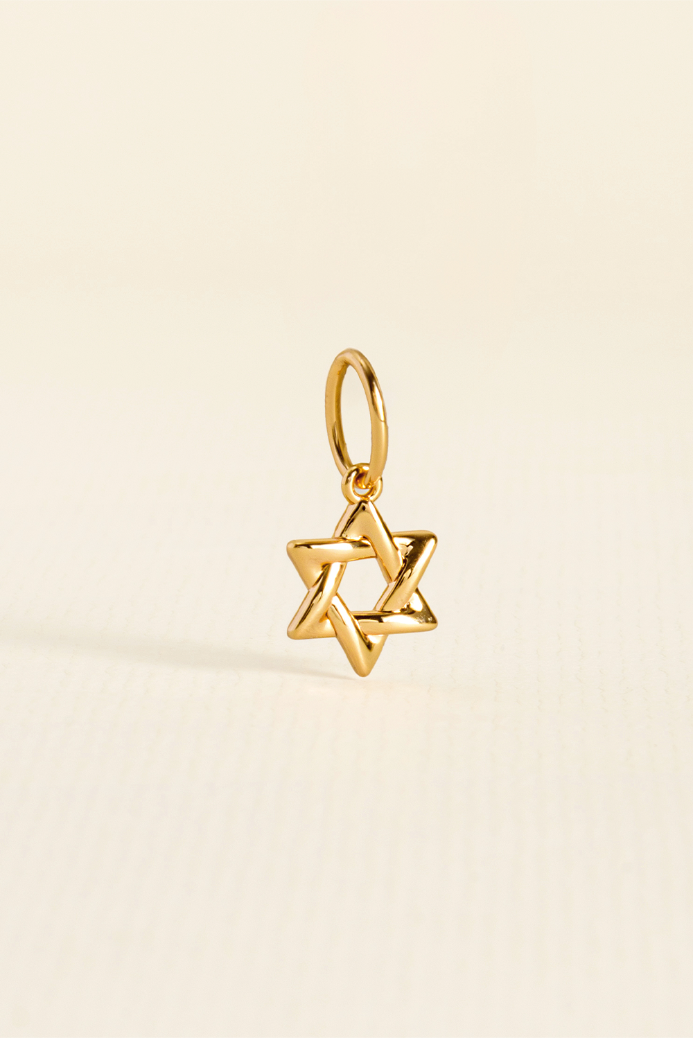 PINGENTE CHARM BAR ESTRELA DE DAVI DOURADO