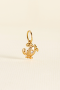 PINGENTE CHARM BAR SIRI DOURADO