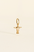 PINGENTE CHARM BAR CRISTO REDENTOR DOURADO