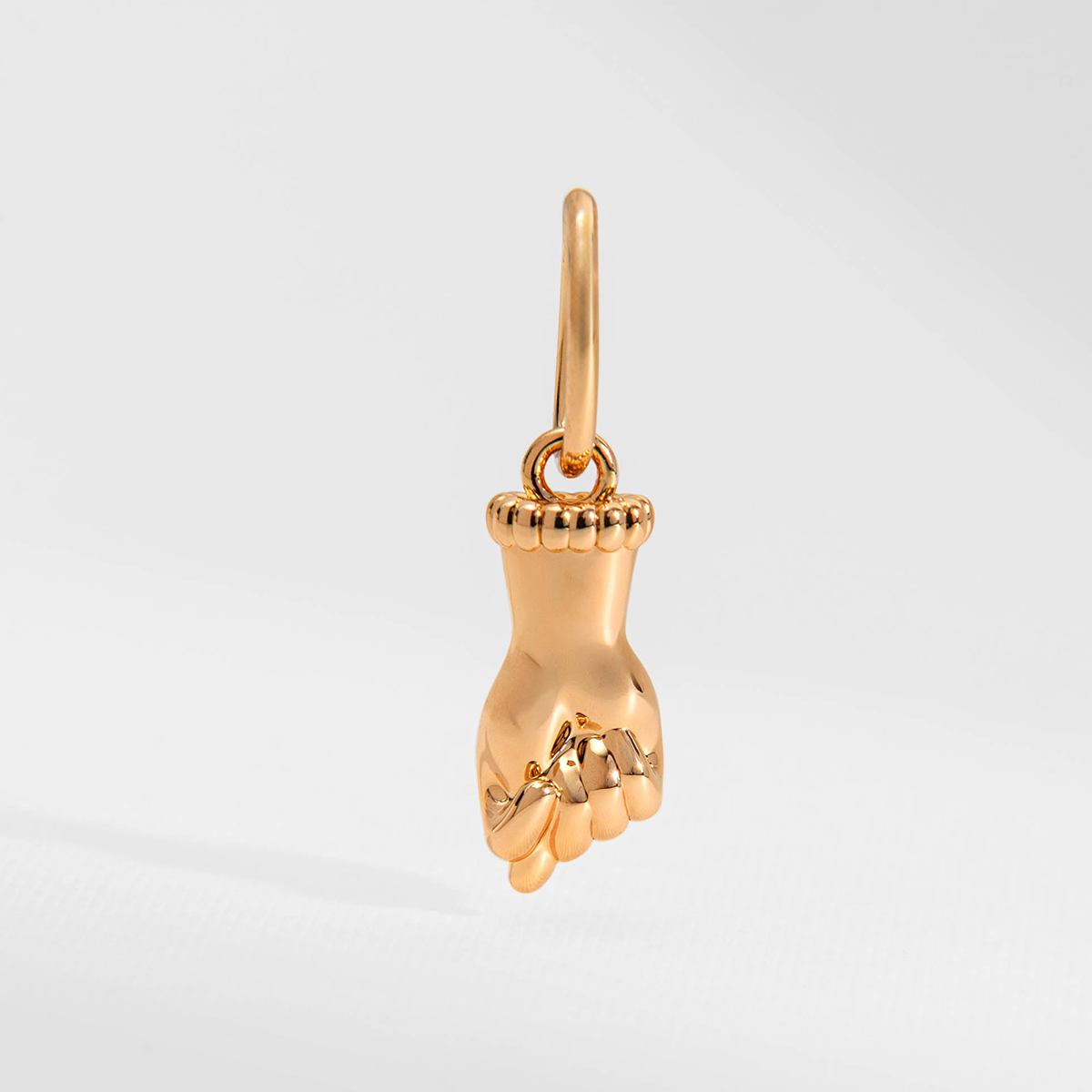 PINGENTE CHARM BAR FIGA DOURADO