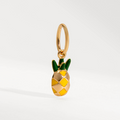 PINGENTE CHARM BAR ABACAXI DOURADO