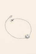 PULSEIRA ZIRCONIA PRINCESS PRATA 925 PRATEADO