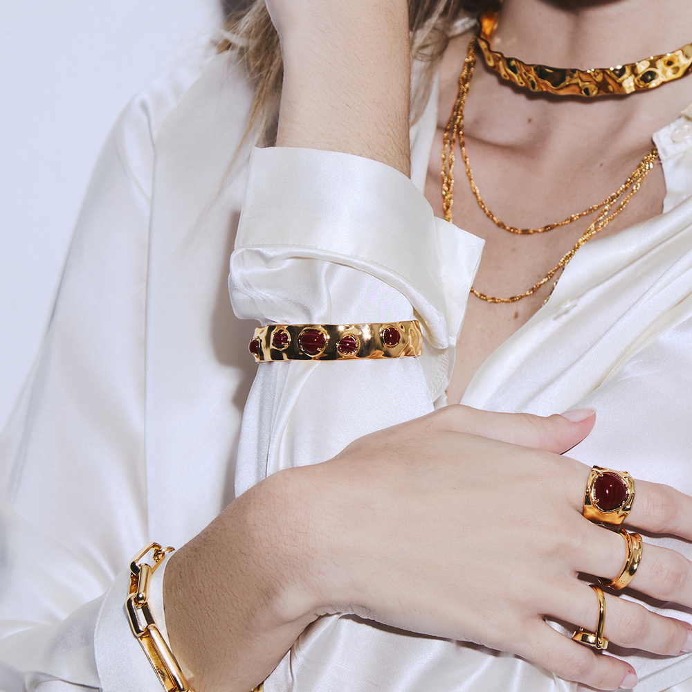 BRACELETE ZAYA DOURADO
