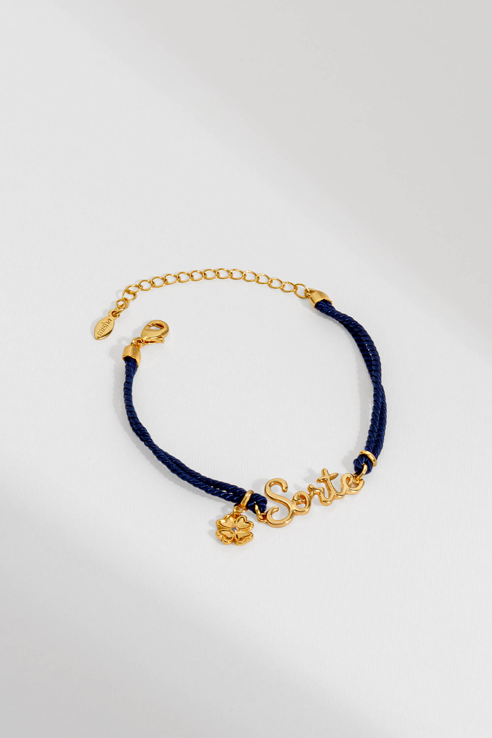 PULSEIRA WISHES SORTE AZUL DOURADO