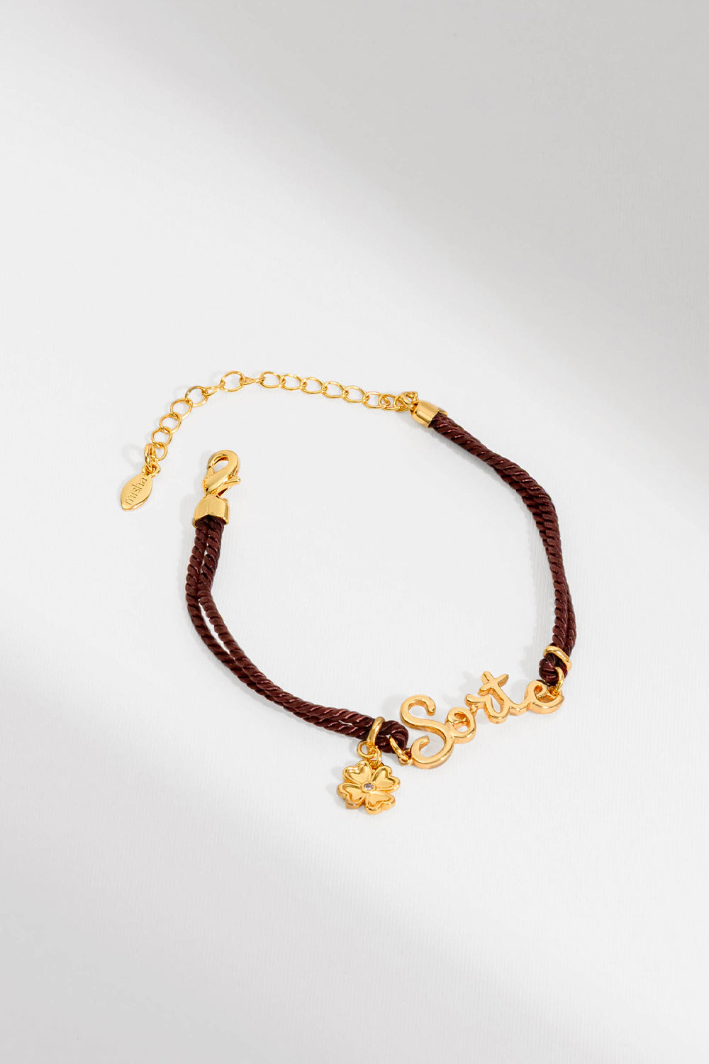 PULSEIRA WISHES SORTE MARROM DOURADO