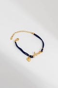 PULSEIRA WISHES AMOR AZUL DOURADO