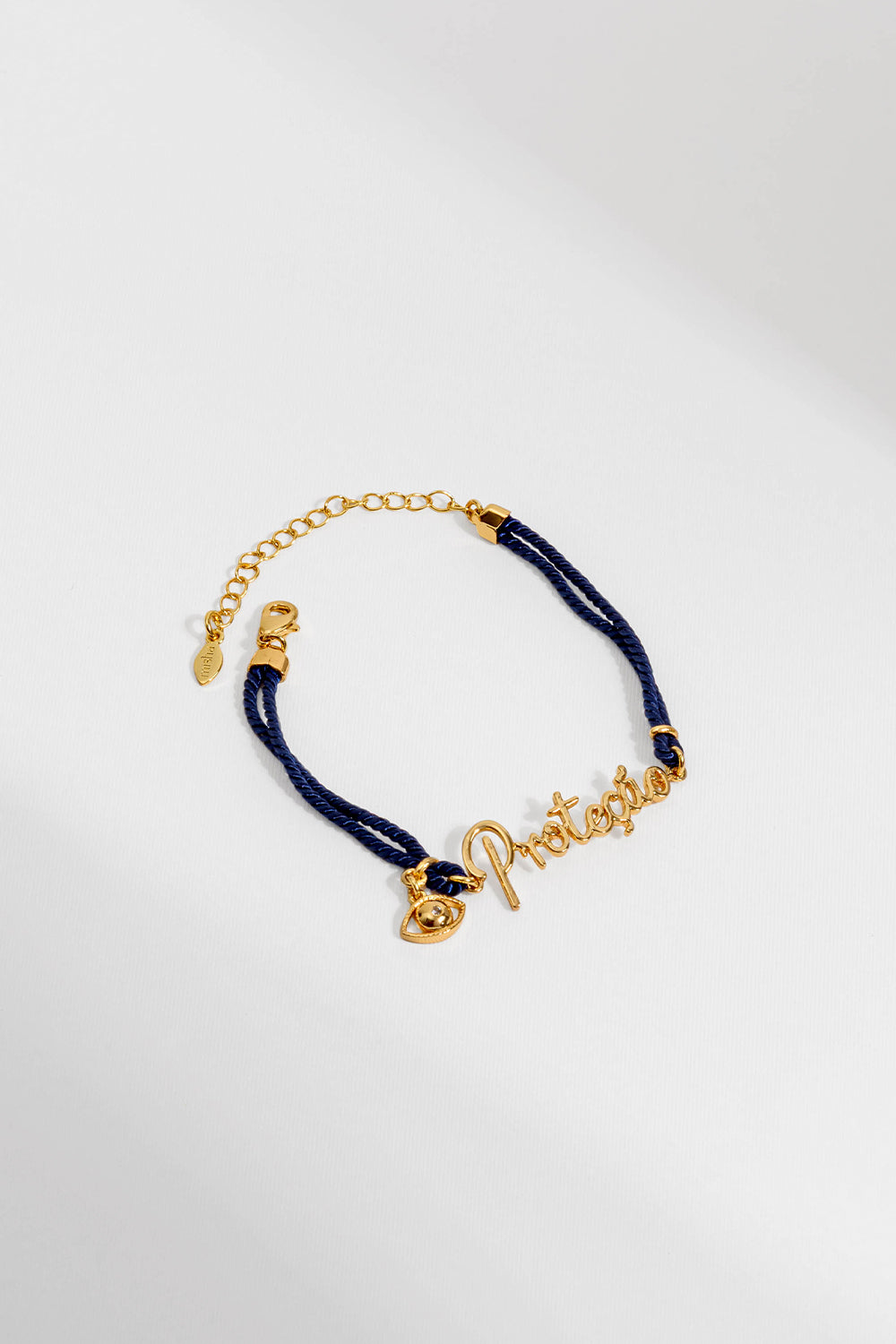 PULSEIRA WISHES PROTEÇÃO AZUL DOURADO