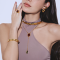 COLAR ZAYA DOURADO