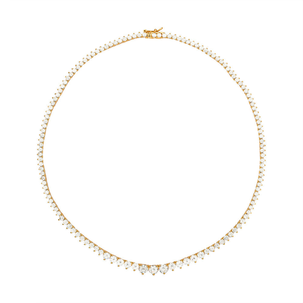 COLAR RIVIERA NINA INCOLOR DOURADO